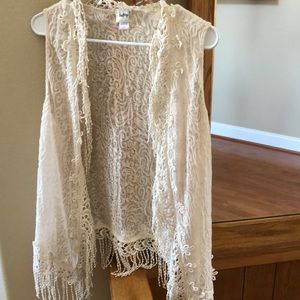 Lace vest from Daytrip